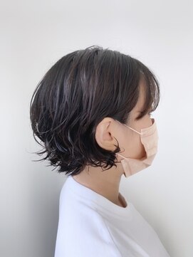 ゴーズゴードットビー 吉祥寺(go s go .b) 大人可愛いちゅるちゅるパーマミニボブ【吉祥寺】