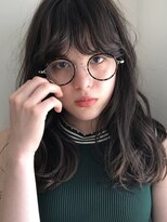 フランチェスカ(Francesca) 透け感アンニュイカール　透明感カラー　暗髪