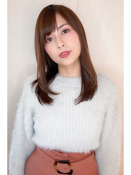 キラク(kirak) 大人可愛い　レイヤーセミディ