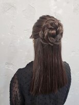 エフェ(effet)&nbsp;ストレートお花ハーフ