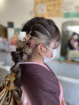 ティンク&nbsp;ヘアセット＋着付け＋メイク