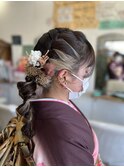 ヘアセット+着付け+メイク