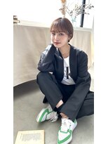 ムード カナザワ(mood kanazawa)&nbsp;ハンサムショート×ワイドバング