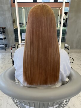 ロンドルーチェ 心斎橋(Lond luce) ダークアッシュ/ミディアムレイヤーカット［髪質改善/縮毛矯正］