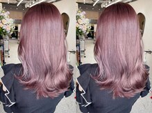 《ブリーチなしでも大丈夫》ダメージレスで叶える透明感カラー♪【髪質改善/韓国ヘア/新宿/ワンホンヘア】