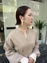 スミ(sumi)&nbsp;オールバック×タイトアレンジ