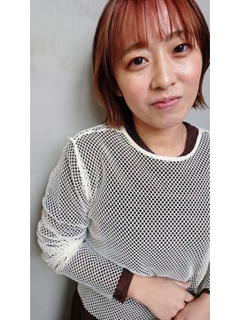 ルッツ(Lutz) カジュアルぱつんボブ