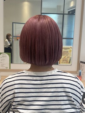 バサ 鷺ノ宮店(BASSA) 【スタイル】ボブ×ラベンダーピンク