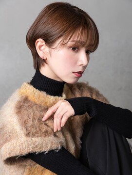 ジョイン ラックスビー 京都店(JOYN LUXBE) 30代40代ショートボブ/ショートカットマッシュショート前髪あり