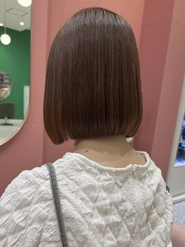 モア 岡崎(more) stylist大山【髪質改善ストレート】お客様に合わせて調合します!