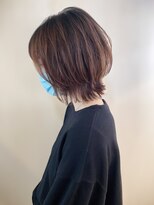 エル(elle)&nbsp;外ハネくびれボブ×小顔レイヤー