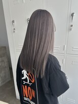 ノートエートル 西金沢(Nought etre)&nbsp;10代/20代/ケアブリーチ/グレージュ/ツヤ髪スタイル