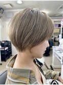 ブリーチ2回ミルクティベージュ