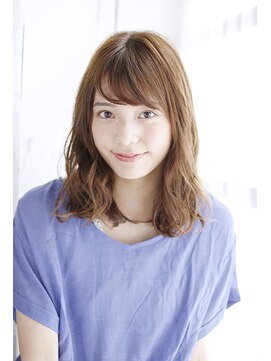 シュシュット(chouchoute) ワンレンボブルフ小顔ネビージュブリーチ縮毛矯正黒髪質改善/181