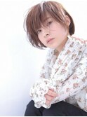 ■シアーグレージュ耳かけ小顔ミニボブM.SLASH自由が丘20-10