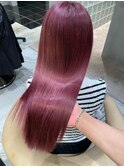 成人式はダブルカラー、インナーカラー♪