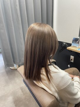 テーラヘアー ユーカリが丘店(TELA HAIR) ミルクティーベージュ♪