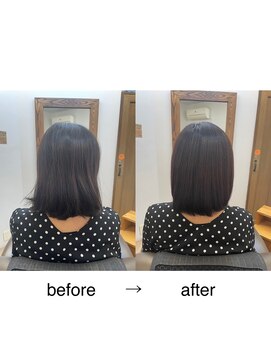 アミエ(ami e) 髪質改善カット・髪質改善・縮毛矯正・白髪染め・白髪ぼかし