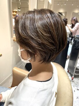 トリート 千葉店(TREAT) 大人ショート/くびれショート/丸みショート/顔周りレイヤー