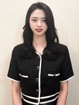 セルカ 新宿(CERCA)&nbsp;韓国オンニ★顔周りレイヤー【CERCA】東京新宿韓国風ヘア美容室