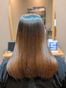 スーリール 小倉店(Sourire) 20代これから綺麗なロングヘアを目指す方におすすめ髪質改善縮毛