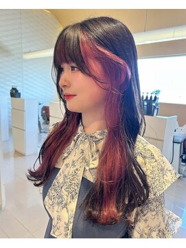 ヘアーデザイン イーエックスターバン(Hair Design ex Turban) フェイスフレーミングカラー