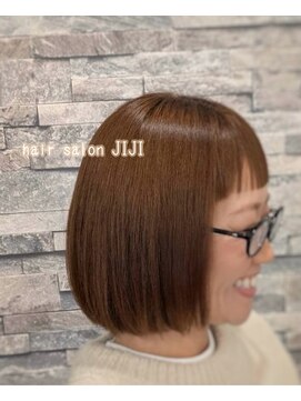 ヘアーサロンジジ(Hair Salon JIJI) Natural Bob