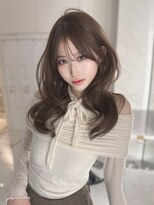 キティー サカエ(kiti SAKAE)&nbsp;グレージュ/レイヤーカット/ハッシュカット/オリーブベージュ/栄