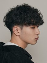 フィフスパーク(fifth PARK)&nbsp;渋谷スペインカールラルフカール刈り上げ高めツーブロックメンズ