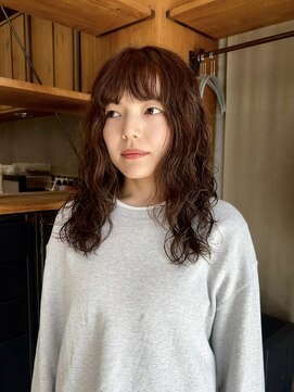 ネロ ヘアサロン 渋谷(NERO HAIR SALON) 大人気ミディアムパーマ【倉畑果歩】