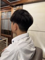 テントヘアー(tent hair)&nbsp;学生でも挑戦しやすい、ナチュラルなマッシュショートスタイル
