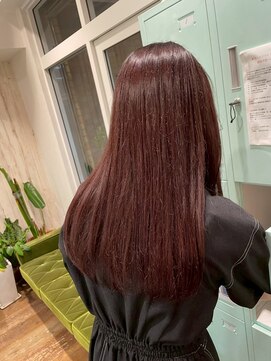 ハイレート ウニクス川越店(Hairate) 【Hairate本川越】髪本来の赤みを活かしたレッドブラウン
