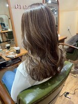 オーストヘアジジ(Aust hair Gigi)&nbsp;コントラストハイライト