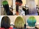 派手髪・ハイトーンカラー・デザインカラー・ブリーチ専門美容室の写真