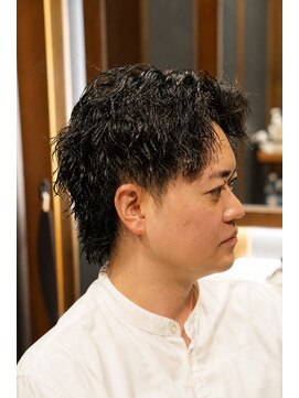 銀座 シノ 本店(shino) ツイストパーマ×ショートウルフスタイル