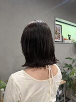 リリ(lili)&nbsp;夏の暗髪×ボブ