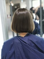 フィルム(FILM)&nbsp;【FILM村田】ブリーチなしミルクティーベージュ×大人ボブ/大名