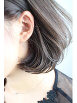 ジャコ ヘアー(jako HAIR)&nbsp;【jako】グレージュボブ　ハイライトカラー　白髪ぼかし