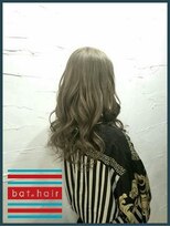 バトヘアー 渋谷本店(bat hair) 【bathair渋谷/持田】ふんわりベージュ_フェザーロングワンレン