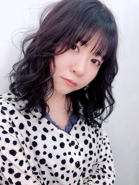 エトネ ヘアーサロン 仙台駅前(eTONe hair salon) 《eTONe》ミディアムレイヤー☆ピンクブラウン