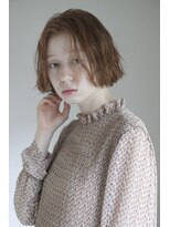 サク 田町芝浦(Sac.)&nbsp;Sac.  ボブ 透明感カラー ナチュラルヘア