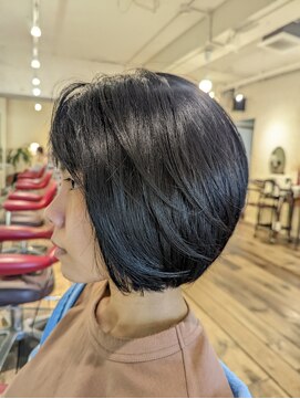 ピンク(PINK) まるみボブ