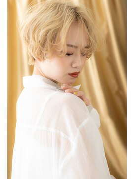 カバーヘア ブリス 大宮西口(COVER HAIR bliss) 3Dハイライトフレンチガーリー外国人風カラーY大宮10代20代30代