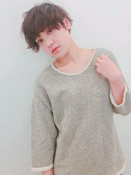 エムスラッシュ たまプラーザ(M.SLASH) 【M.SLASH】くせ毛風ふんわりニュアンスショート