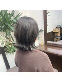 ボブ外ハネスタイル×グレージュカラー♪【別府】