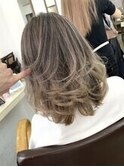 バレイヤージュ/ハイライト/ショコラベージュ/