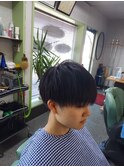 ツーブロック マッシュ