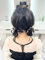 ヘアーメイクサロンアール(hair make salon R)&nbsp;ツインお団子