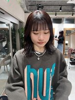 アドア 横浜(ADORE)&nbsp;【ADORE横浜】ミディアムレイヤー×顔まわりカット