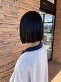 ラ ブーケ 中川中島店(La Bouquet) ぱつっとボブを切るのが好きです♪